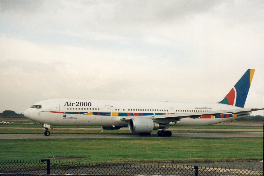 AIR 2000 Boeing 757 at MAN, United Kingdom